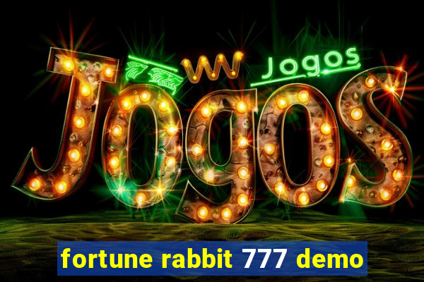 fortune rabbit 777 demo